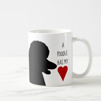 De Café "Uma caniche tem caneca do meu coração"