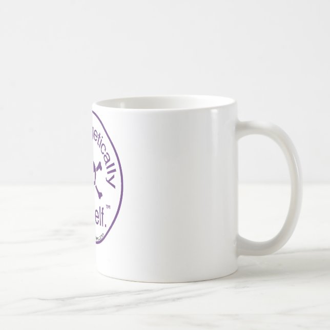 De Café Unapologetically eu mesmo caneca (Direita)