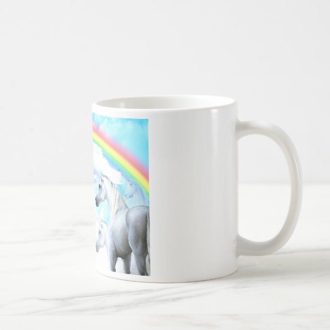 De Café Unicórnio - caneca do poema da filha (Direita)
