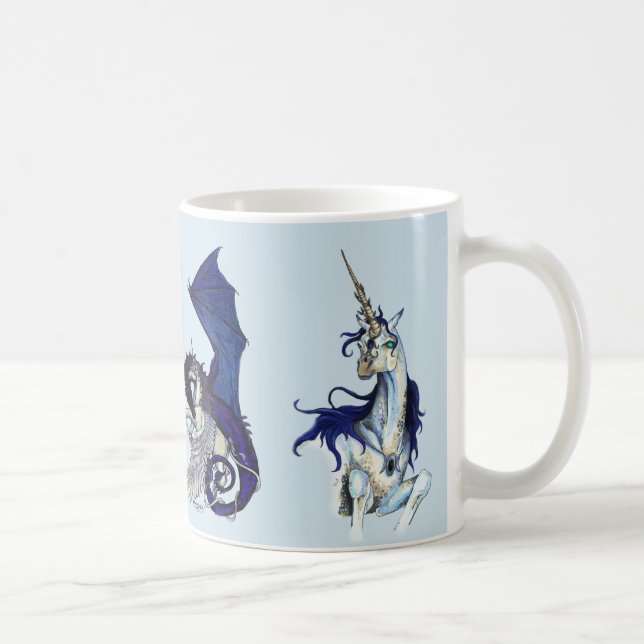 De Café Unicórnio e caneca do dragão (Direita)