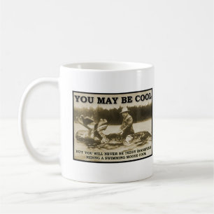 De Café Ursinho em uma caneca engraçada dos alces