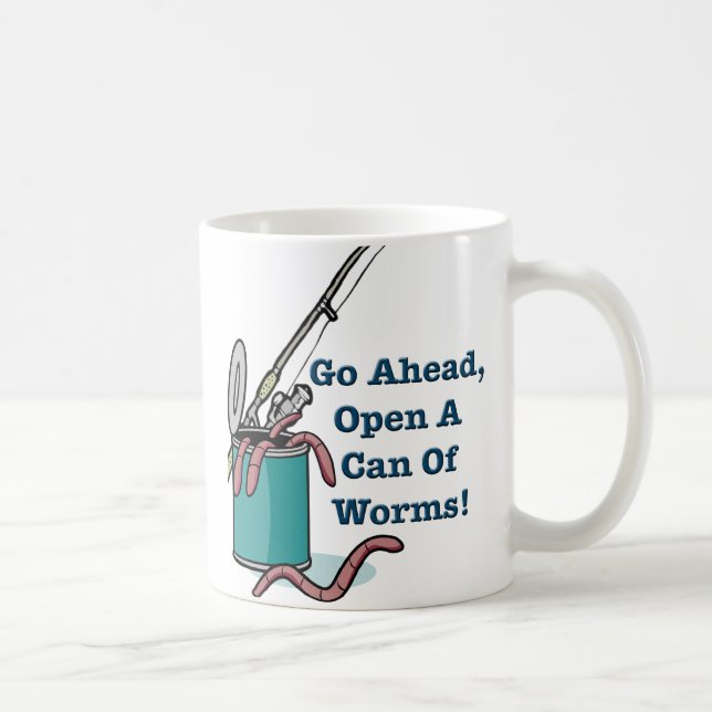 De Café Vá adiante, abra uma lata da caneca dos sem-fins (Direita)