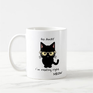 De Café Vá embora, estou lendo a caneca do gato