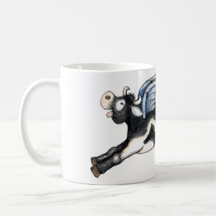 De Café Vaca do vôo - caneca