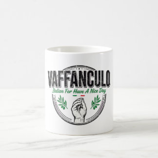 De Café Vaffanculo Caneca Italiana Para Ter Um Bom Dia