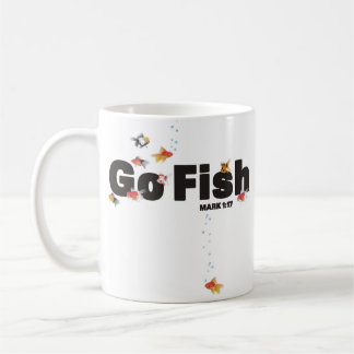 De Café Vai a caneca dos peixes