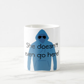 De Café Vai nem sequer aqui! Caneca
