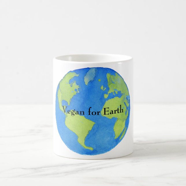 De Café Vegan para a caneca da terra (Centro)