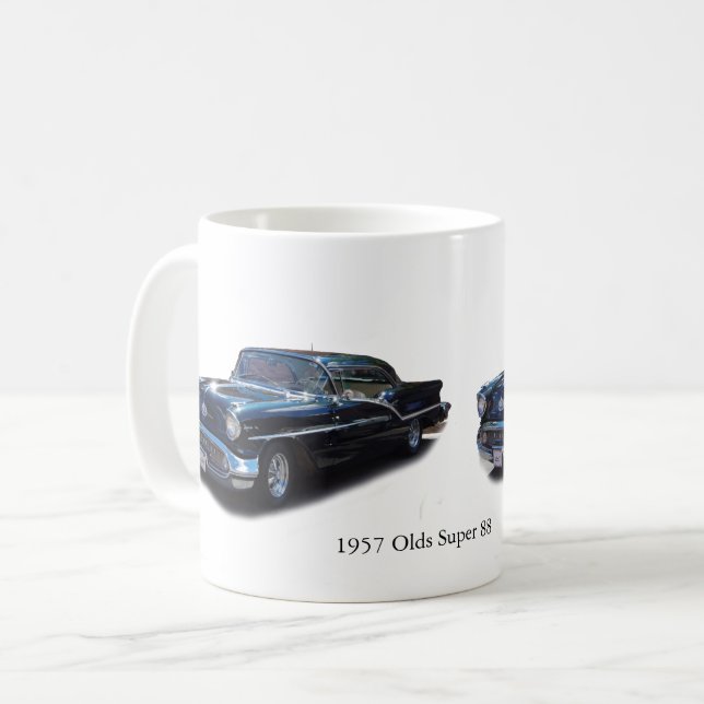 De Café velhos 1957 Super 88 caneca (Frente Esquerda)