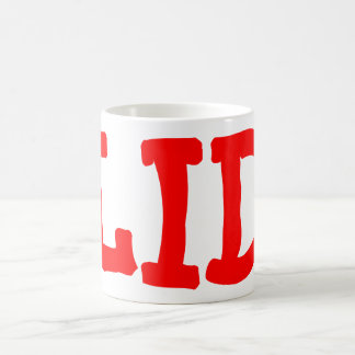De Café Vermelho da caneca da tampa