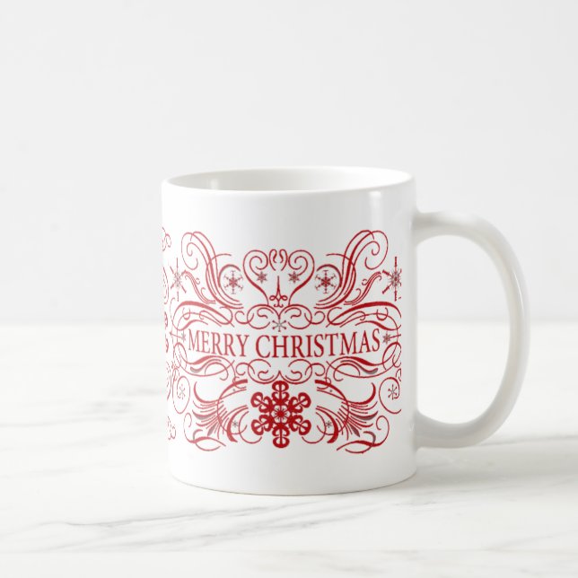 De Café Vermelho da caneca do Feliz Natal (Direita)