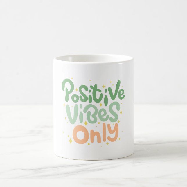 De Café vibrações positivas, caneca clássica para todos (Centro)