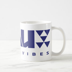De Café Vibrando com uma caneca