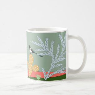De Café Vida do deserto: arte da caneca dos magpies