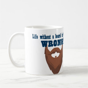De Café Vida sem uma grande caneca da barba