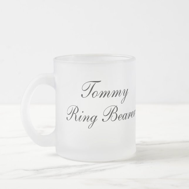 De Café Vidro Jateado A caneca das crianças personalizadas (Esquerda)