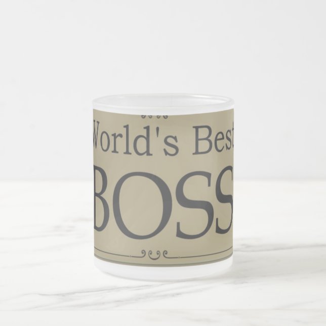 De Café Vidro Jateado a melhor caneca do chefe (Centro)