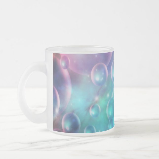De Café Vidro Jateado Abaixo a caneca vazia (Esquerda)