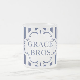 De Café Vidro Jateado Benevolência Bros. Caneca