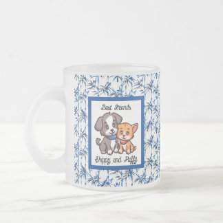 De Café Vidro Jateado Bluebird Bliss Mug: Crie sua caneca exclusiva