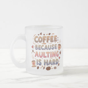 De Café Vidro Jateado Café: Porque Ser Adulto é Difícil – Caneca Florest
