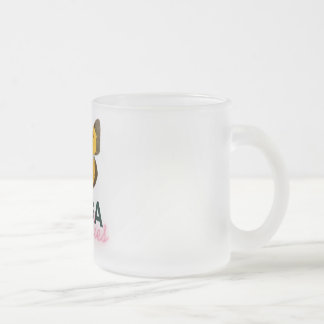 De Café Vidro Jateado Caneca