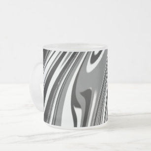 De Café Vidro Jateado Caneca