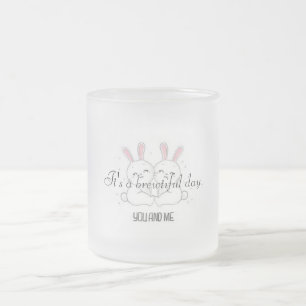 De Café Vidro Jateado Caneca Artística