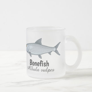 De Café Vidro Jateado Caneca Bonefish Frosted da SciPerspective