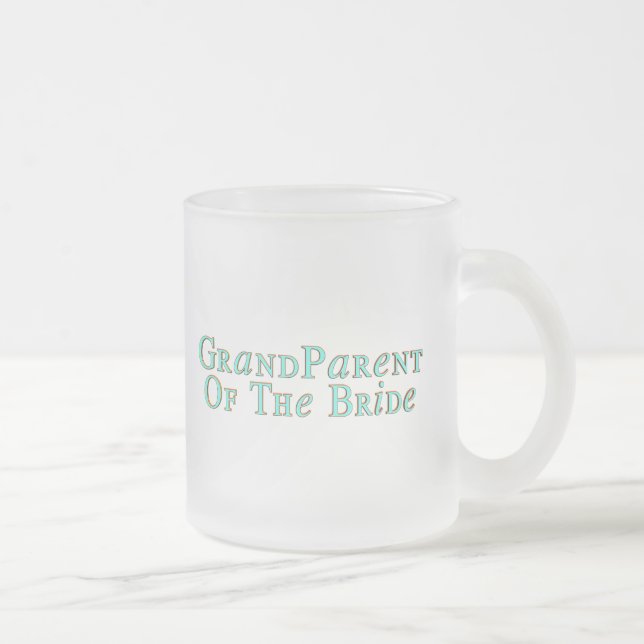 De Café Vidro Jateado Caneca da avó das noivas (Direita)