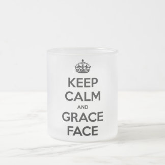 De Café Vidro Jateado Caneca da cara da benevolência
