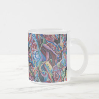 De Café Vidro Jateado Caneca da cara do palhaço