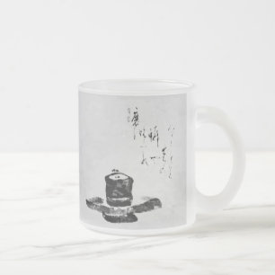 De Café Vidro Jateado Caneca da meditação do zen