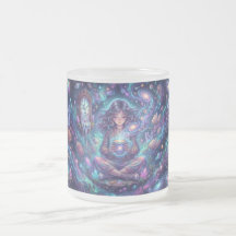 Caneca Deusa Cósmica – Meditação Feminina Galáxia