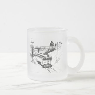 De Café Vidro Jateado Caneca do bonde 82