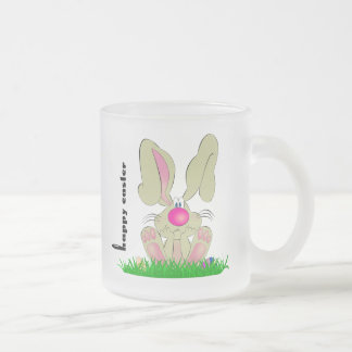 De Café Vidro Jateado Caneca do coelhinho da Páscoa