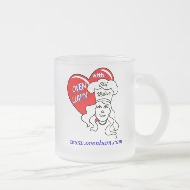 De Café Vidro Jateado Caneca do fosco (Direita)