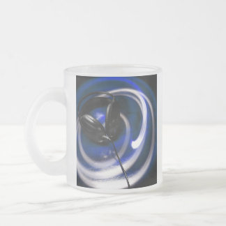 De Café Vidro Jateado Caneca do fosco