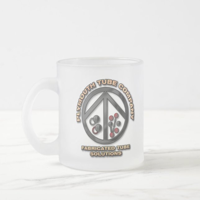 De Café Vidro Jateado Caneca do fosco da pinta FTS (Esquerda)