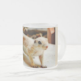 De Café Vidro Jateado Caneca do fosco do esquilo à terra do bebê