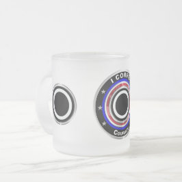 De Café Vidro Jateado Caneca do I Corps “Corpo da América”