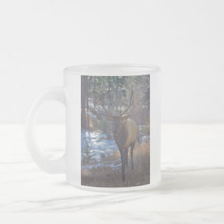 De Café Vidro Jateado Caneca dos alces