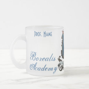 De Café Vidro Jateado Caneca editável para professores