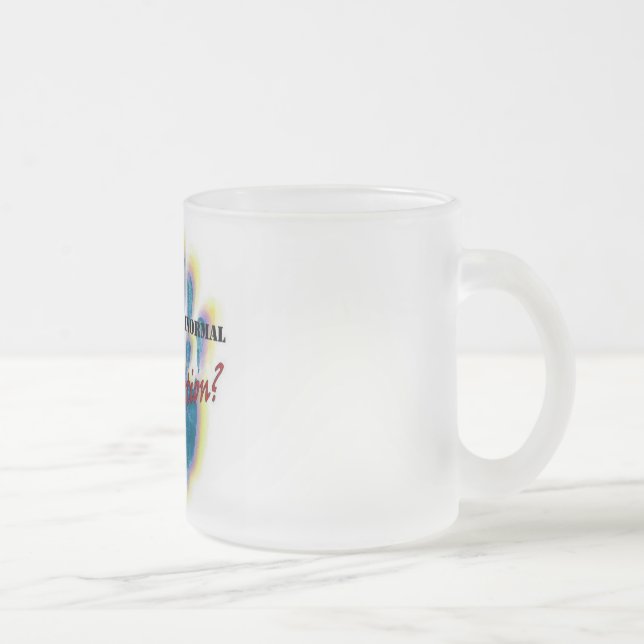 De Café Vidro Jateado Caneca gelado (Direita)