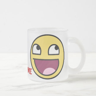 De Café Vidro Jateado Caneca impressionante