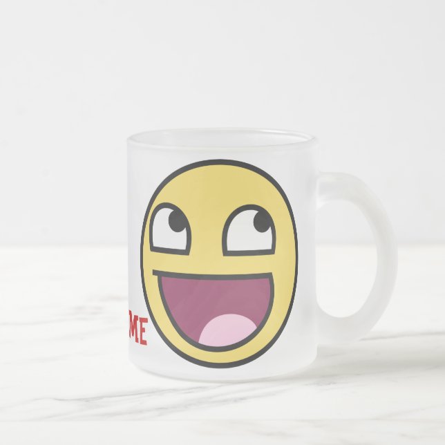 De Café Vidro Jateado Caneca impressionante (Direita)