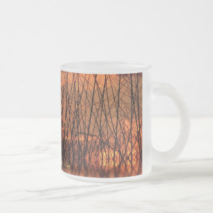 De Café Vidro Jateado Caneca nascente