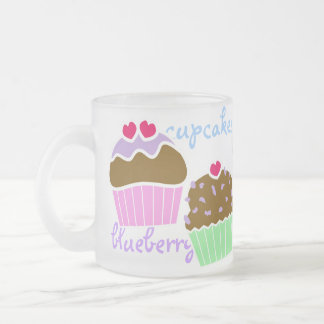 De Café Vidro Jateado Caneca saboroso dos cupcakes