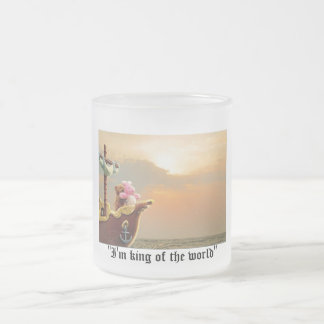 De Café Vidro Jateado Caneca temático titânica