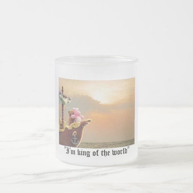 De Café Vidro Jateado Caneca temático titânica (Centro)